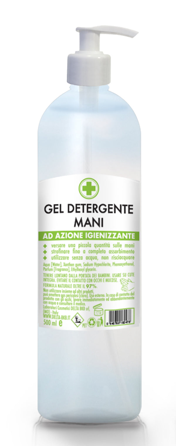 Gel mani igienizzante 500ml. conf. 1 pezzo